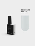 BIBLIOTEKA Cover Base № 01 Veil – Base laiteuse semi-transparente, 10 ml