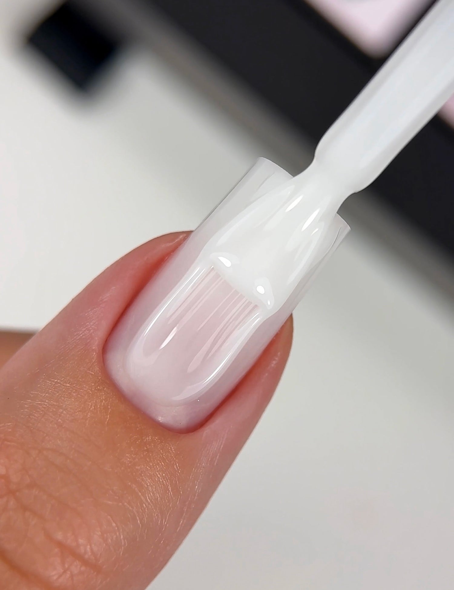 BIBLIOTEKA Cover Base № 01 Veil – Semi-transparent milky base, 10 ml