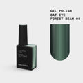 BIBLIOTEKA gel polish cat eye NIGHT RAYS 04 Forest beam, 10 ml