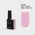 BIBLIOTEKA Flash Gel Polish Nr. 04 Rose Gold.