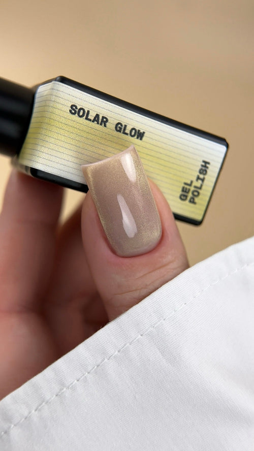 BIBLIOTEKA gel polish cat eye RAYS 10 Solar glow, 10 ml