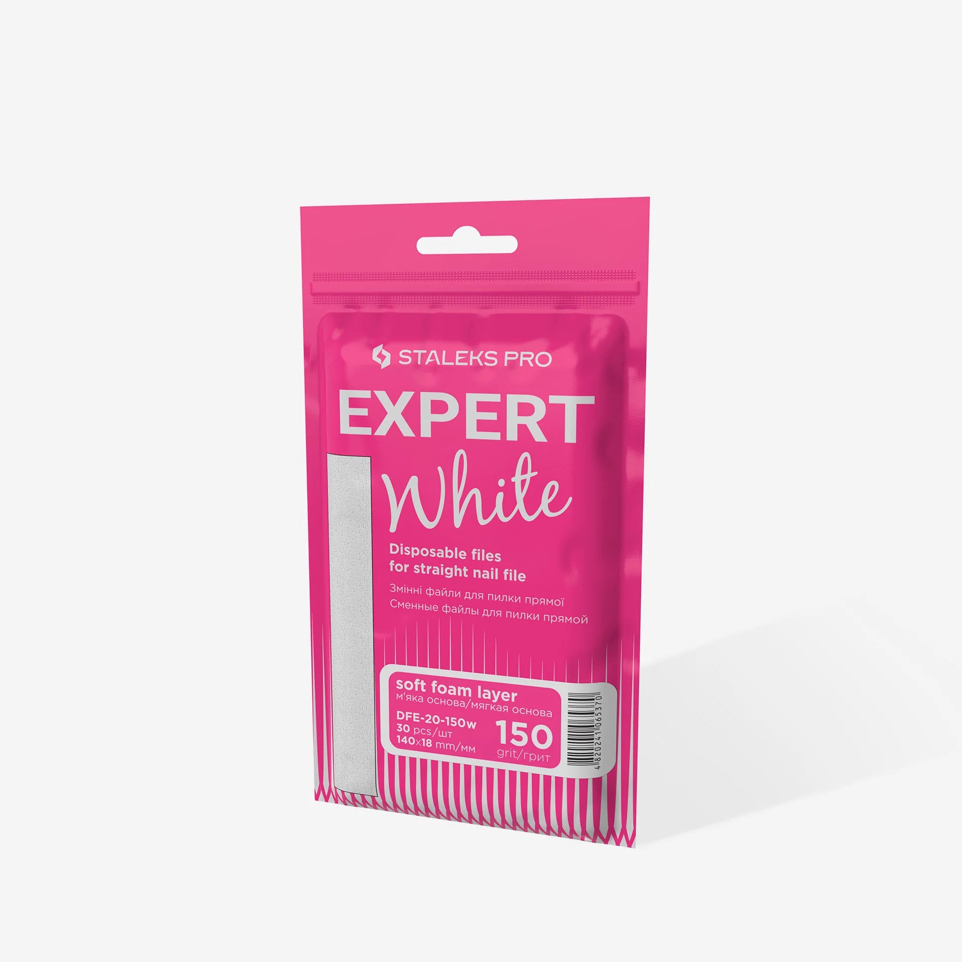 STALEKS EXPERT 20 Selbstklebende Wechselfeilen für gerade Feile mit weicher Basis, Körnung 150 (30 Stück)