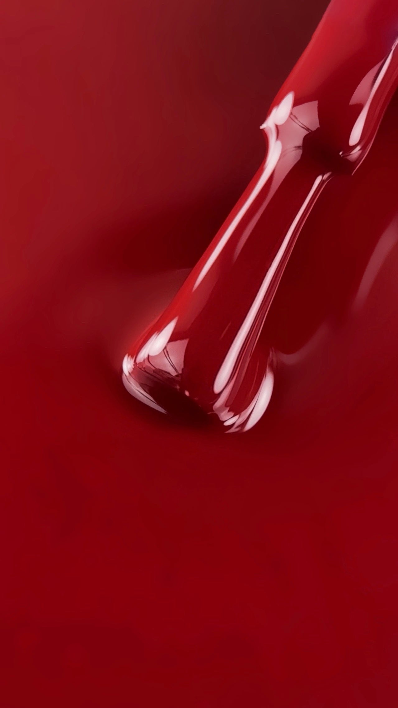 BIBLIOTEKA Gel Polish #28 Impulse – Bright red, 10 ml