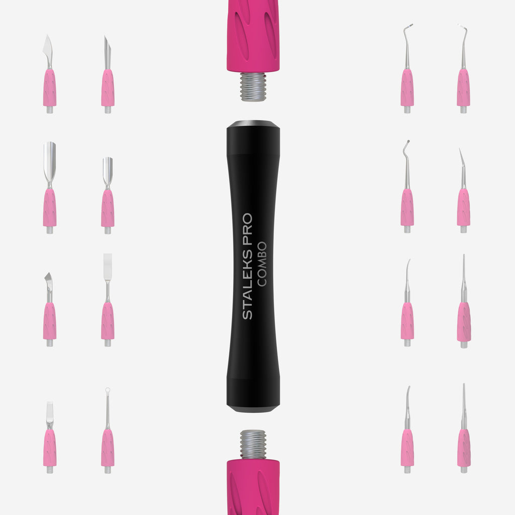 Poignée noire combinée UNIQ 10b pour outils de rechange