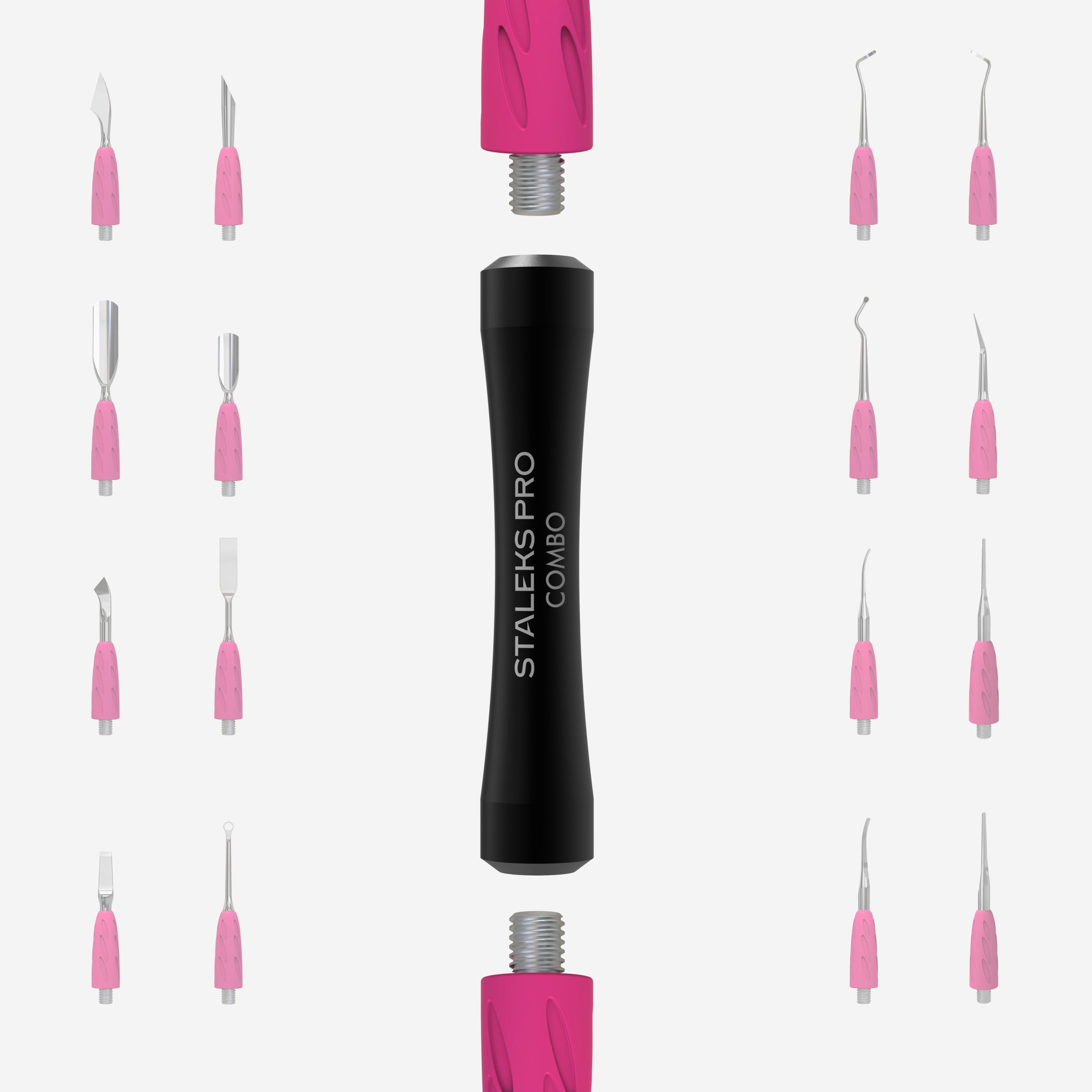 Poignée noire combinée UNIQ 10b pour outils de rechange