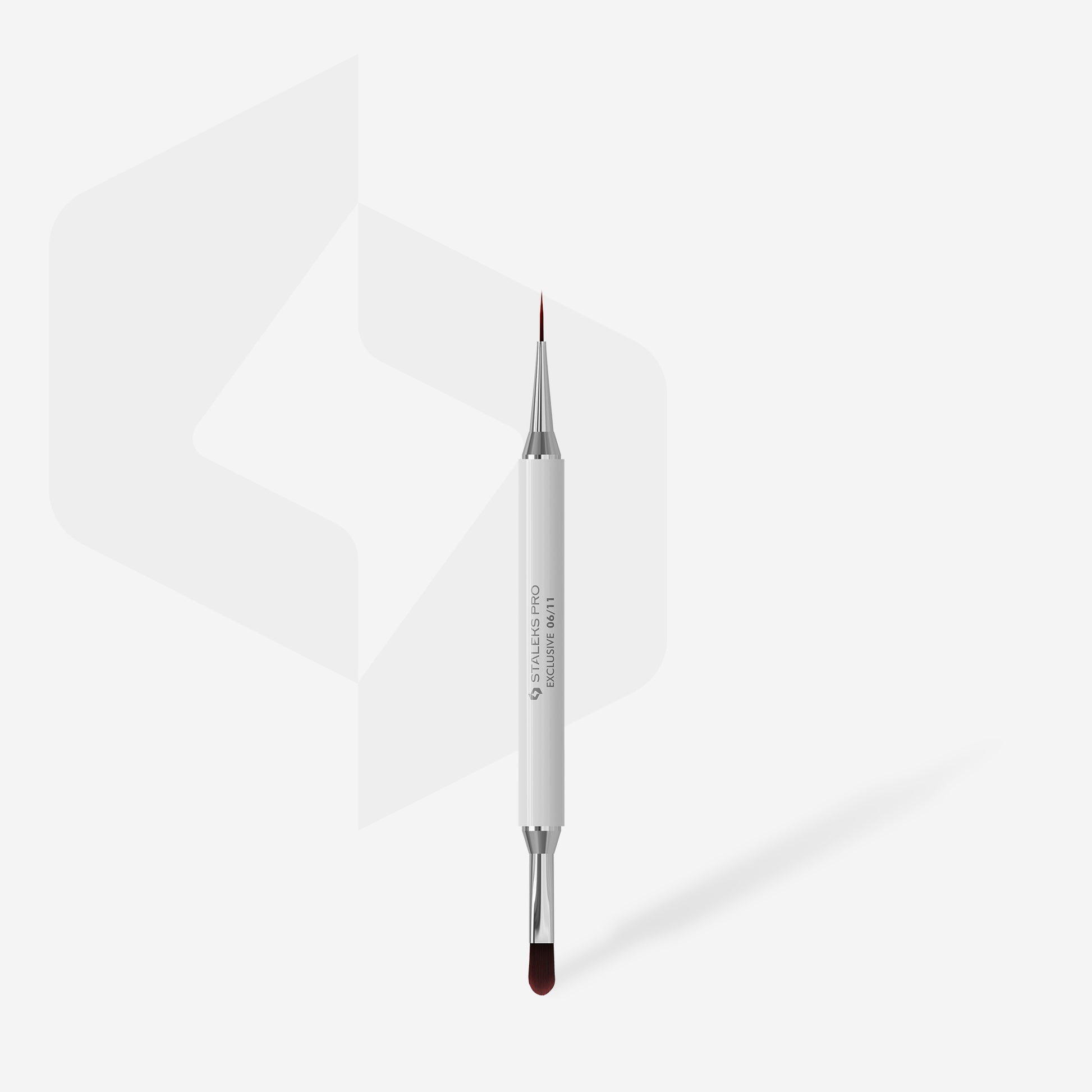 STALEKS EXCLUSIVE 06/11 Doppelseitiger Pinsel für Gel 11 mm / Liner 12 mm