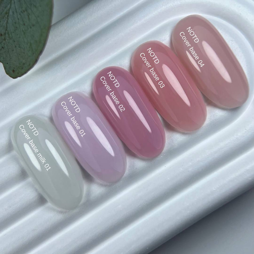 NAILSOFTHEDAY Cover Base 02 – rosafarbene Basisbeschichtung für Nägel, 10 ml.
