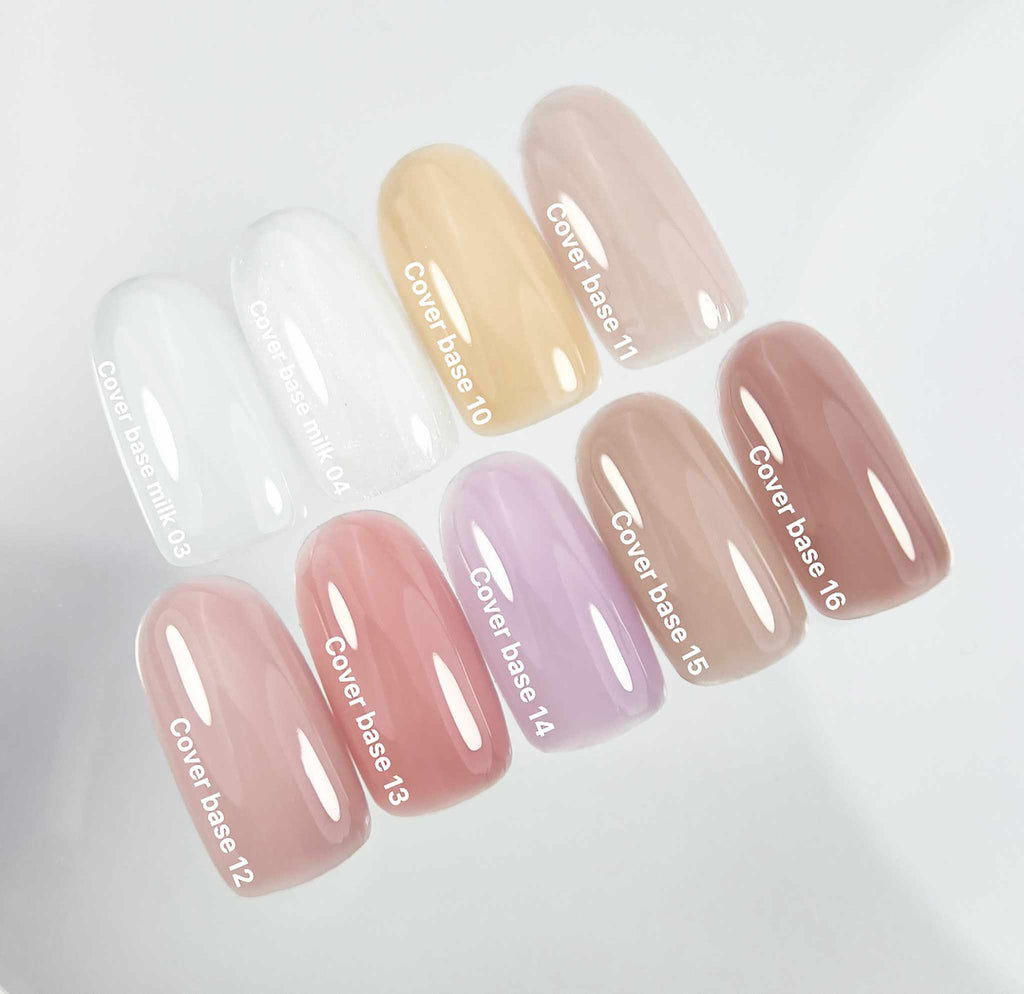 NAILSOFTHEDAY Cover Base 14 – purple base coat for nails, 10 ml.