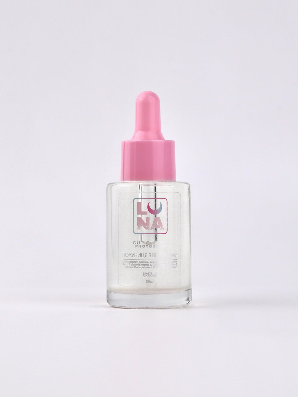 Luna Moon Nagelhautöl Erdbeeren & Sahne – Photoshop Oil Pflegeöl für Nagelhaut