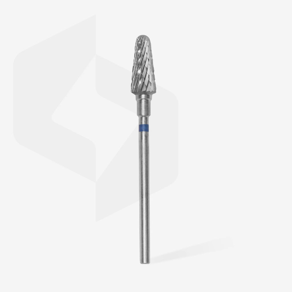 Fraise carbure cône tronqué Bleu EXPERT – Ø 6 mm / partie travaillante 14 mm
