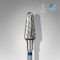 Fraise carbure cône tronqué Bleu EXPERT – Ø 6 mm / partie travaillante 14 mm
