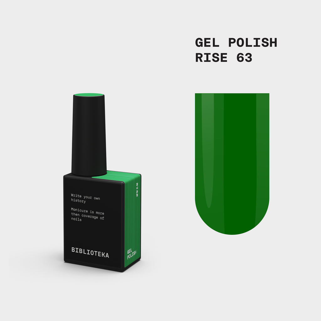 BIBLIOTEKA gel Polish 63 Rise, 10 ml