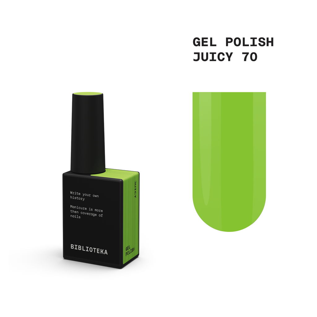 BIBLIOTEKA gel Polish 70 Juicy, 10 ml