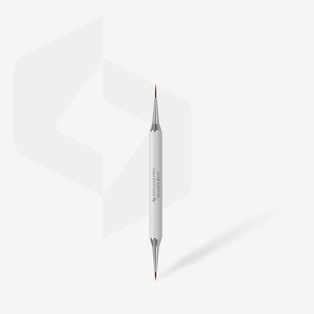 STALEKS PRO Exclusive 01/11 – Doppelseitiger Liner-Pinsel 7 mm & 12 mm