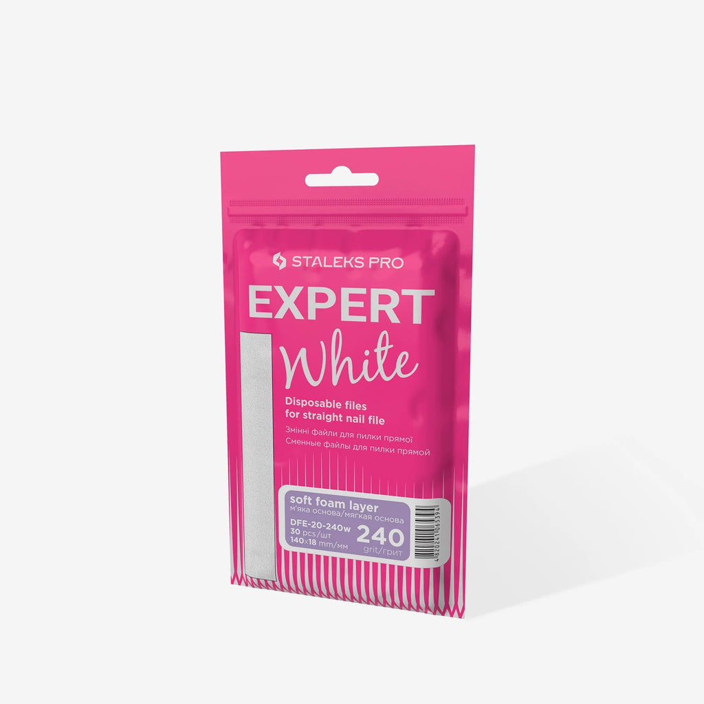 STALEKS PRO EXPERT 20 – Selbstklebende Wechselfeilen gerade, Körnung 240 (30 Stück)