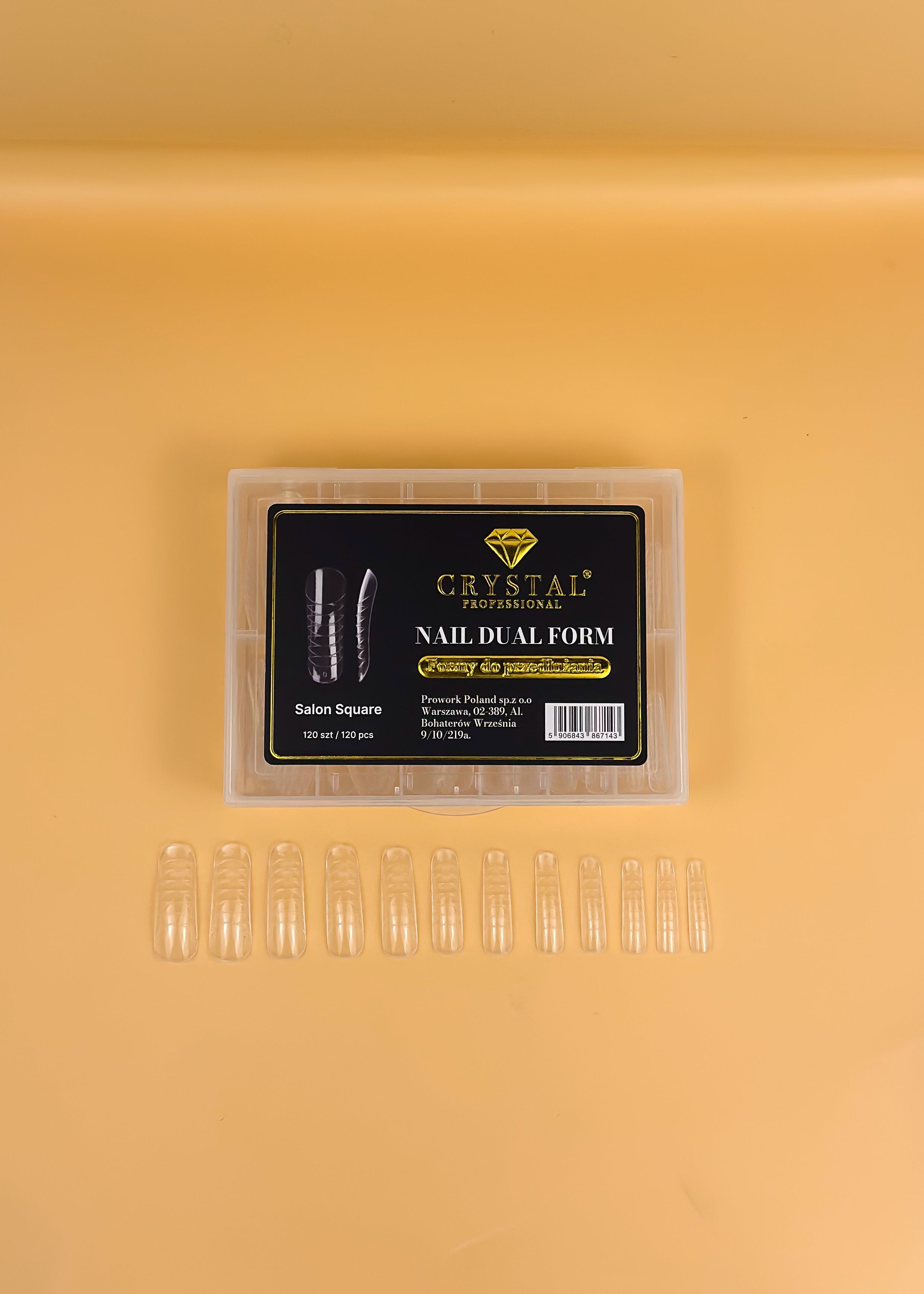 Upper Nail Shapes Crystal Professional Nail Dual Form – Salon Square