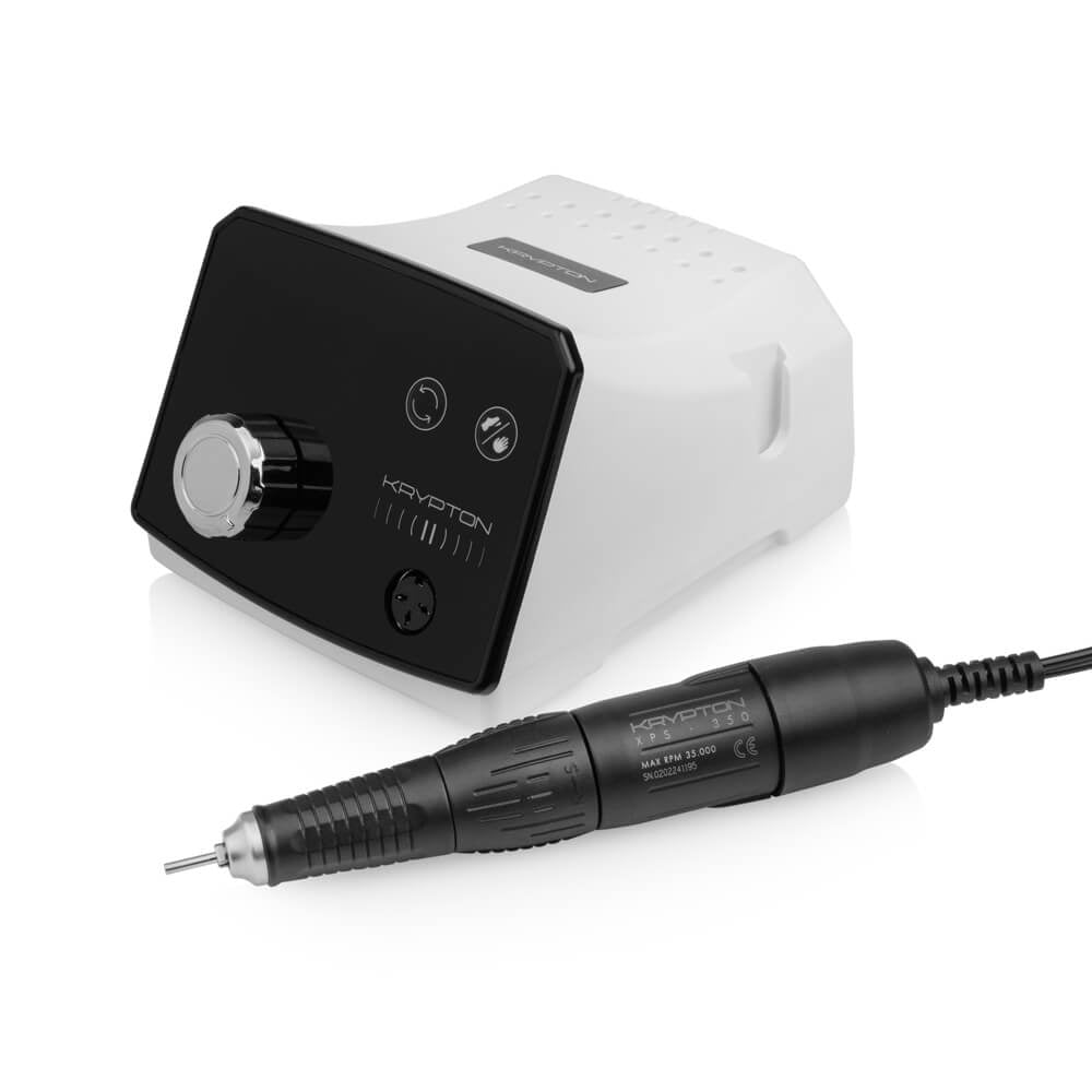 La fraiseuse KRYPTON II XPS-350 de 70 watts et 35 000 tr/min pour manucure et pédicure.