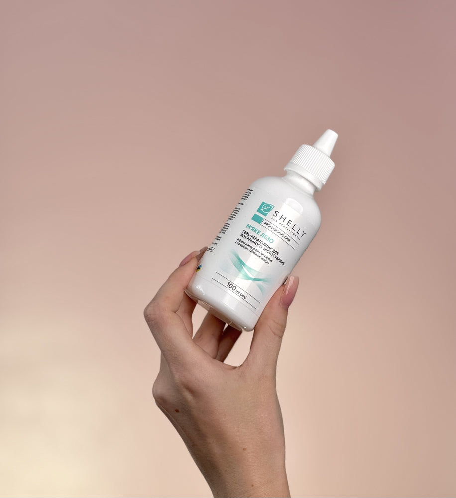 Gel-Keratolytic for topical application "Soft Blade" Shelly.