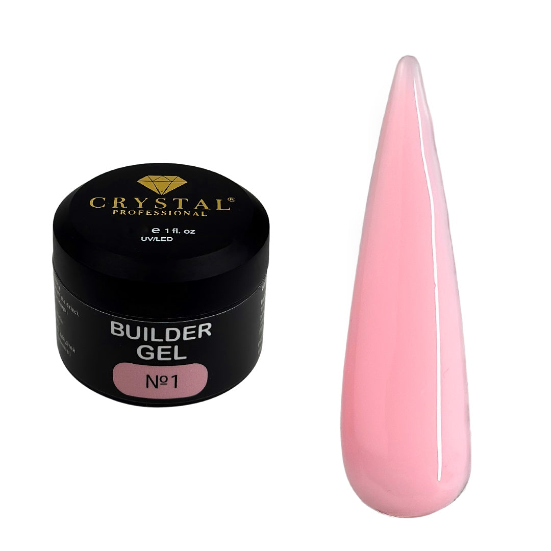Builder Gel №1 HEMA & TPO Free Crystal Professional