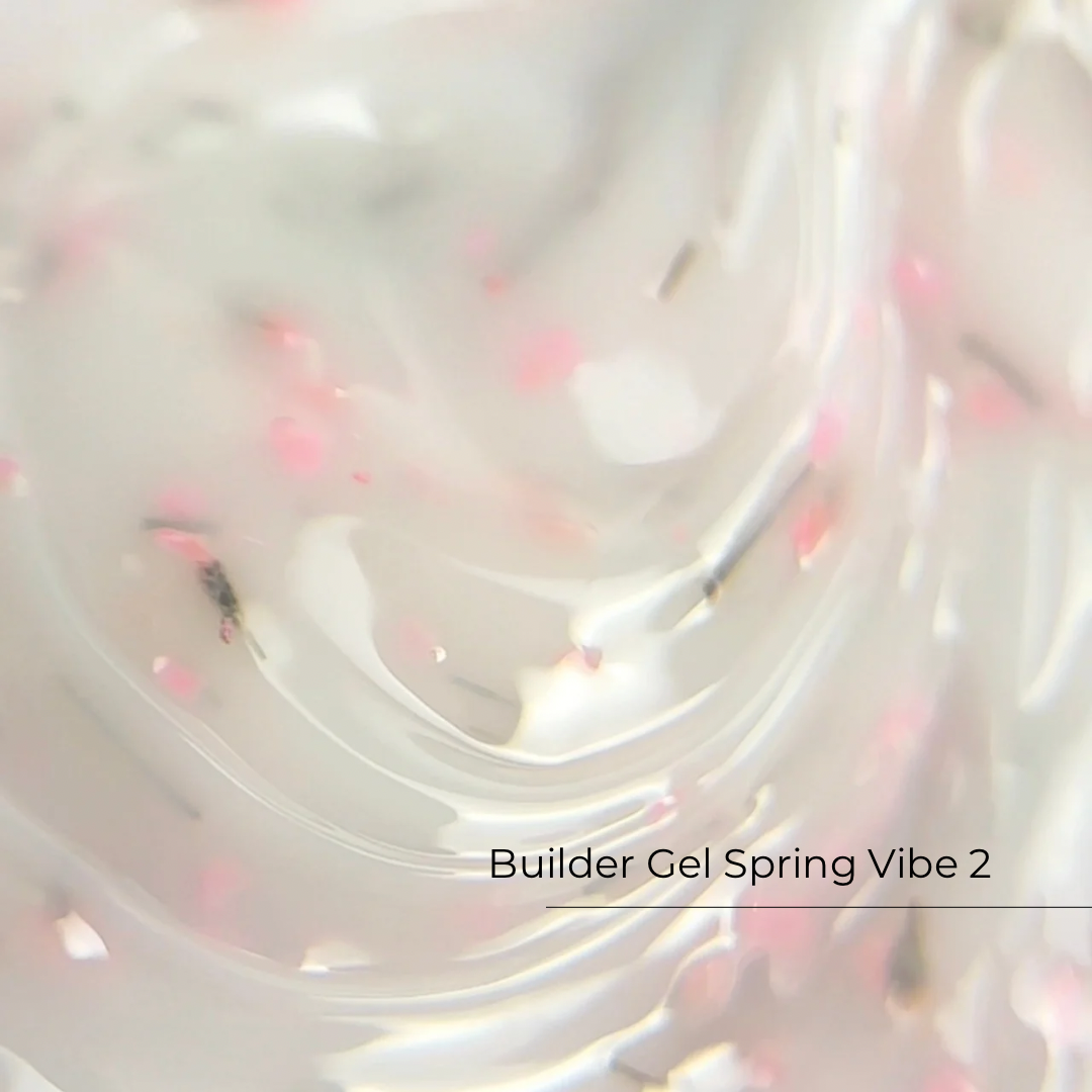 Builder Gel Spring Vibe №2 Crystal Professional HEMA & TPO FREE