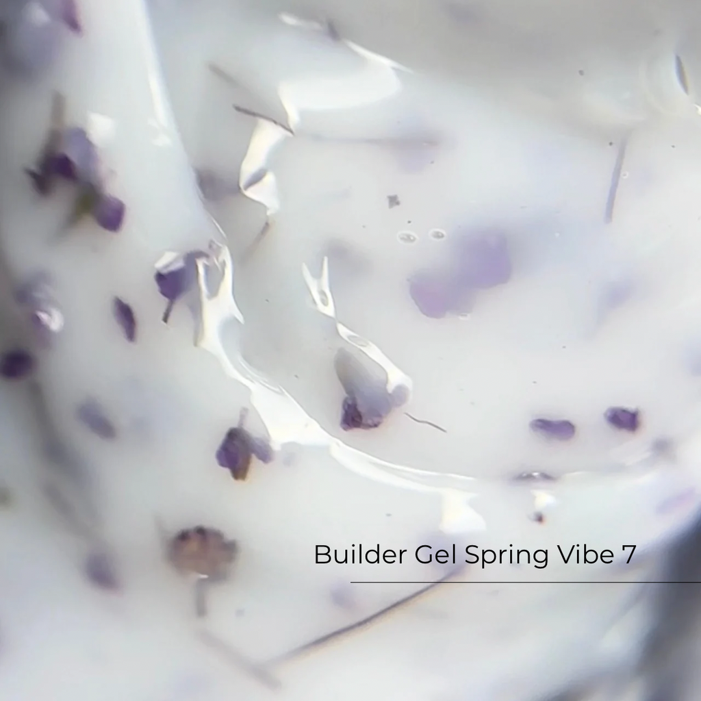 Builder Gel Spring Vibe №7 Crystal Professional HEMA & TPO FREE