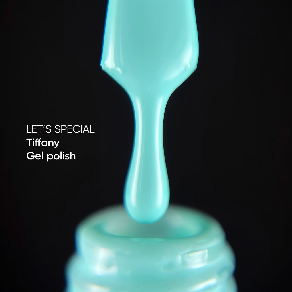NAILSOFTHEDAY Gel Polish Tiffany – zart türkisfarbener Gel-Nagellack, deckend in einer Schicht.