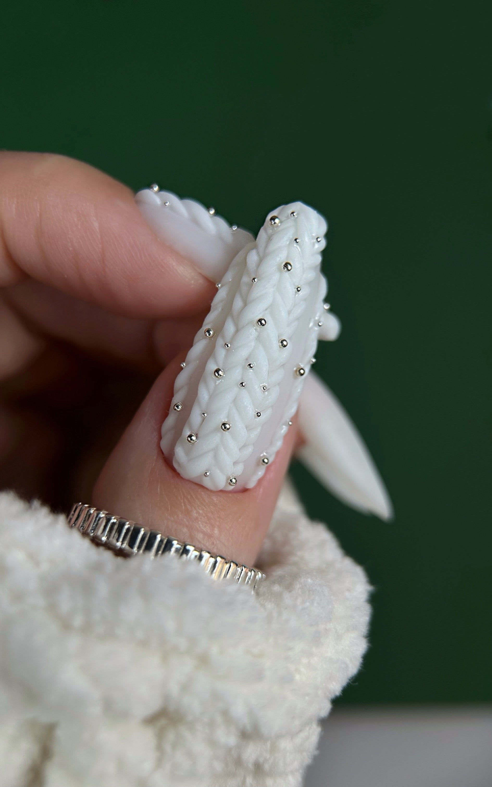NAILSOFTHEDAY Love is Clear – transparent modeling gel for creating 3D nail designs.
