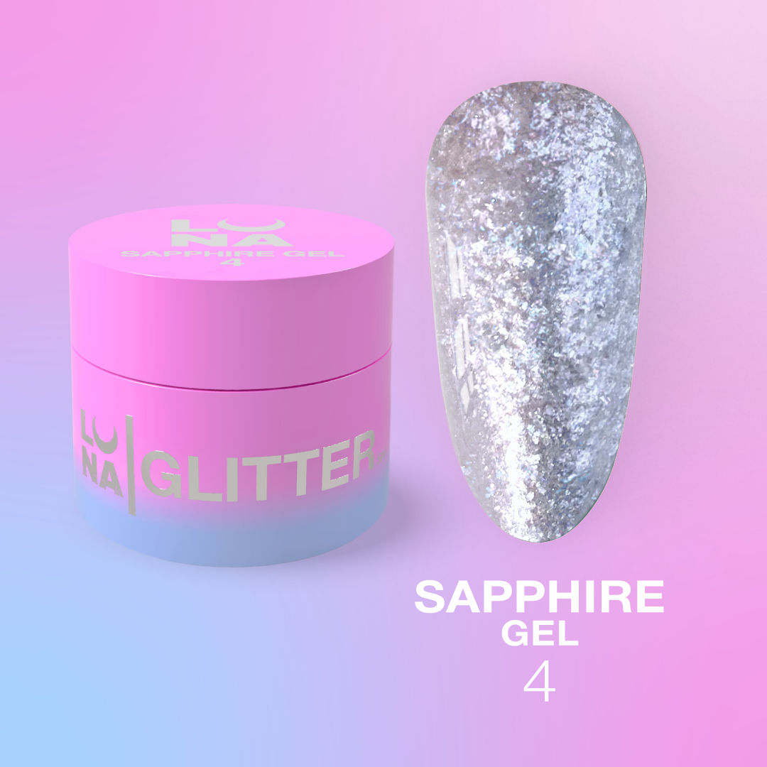 Lunamoon Sapphire Gel No. 4 5ml