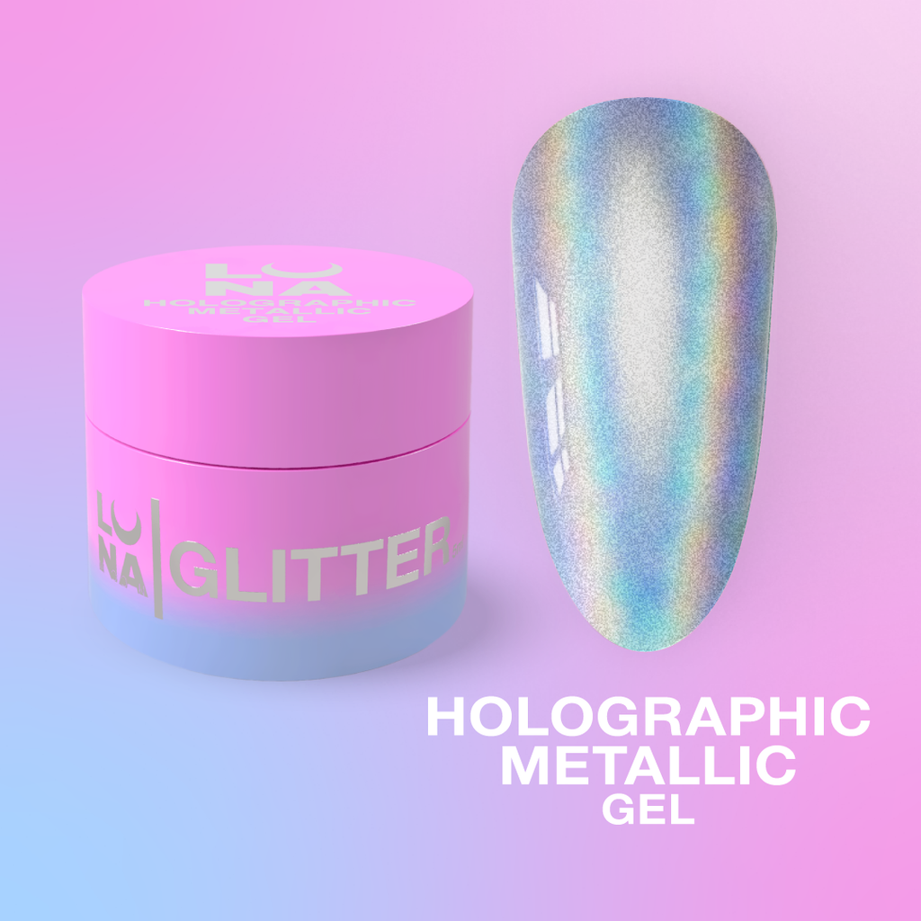Lunamoon Gel Métallique Holographique 5ml