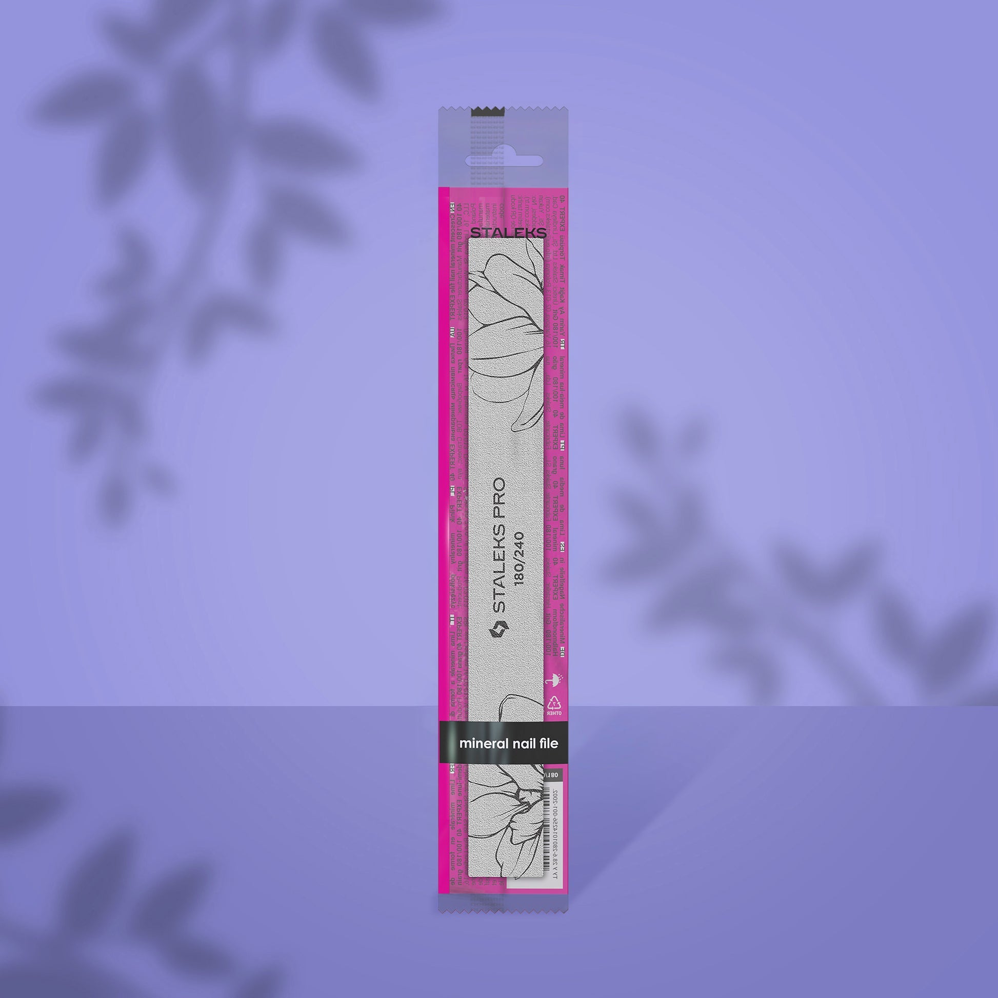 STALEKS lime à ongles minérale droite EXPERT 20, grain 180/240 (1 pièce)