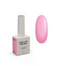NAILSOFTHEDAY Cover Base 47 Light Pigment – leicht pigmentierte halbtransparente kräftig rosafarbene Basisbeschichtung für Nägel, 10 ml.
