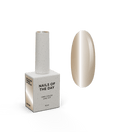 NAILSOFTHEDAY Korean Cat Eye 09 – Nude-beige gel nail polish with cat-eye effect.