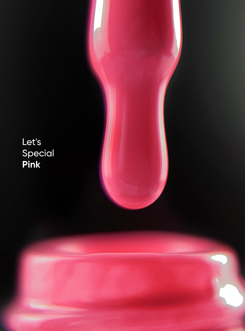 Vernis gel NAILSOFTHEDAY Rose – vernis à ongles gel rose, couvrant en une seule couche.