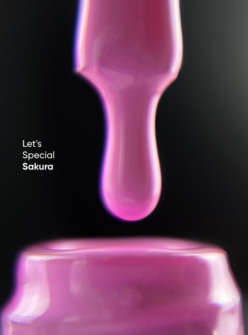 NAILSOFTHEDAY Gel Polish Sakura – vernis gel violet pastel, couvrant en une couche.