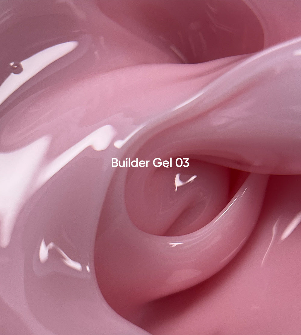NAILSOFTHEDAY Builder Gel 03 – delicate pink builder gel for nail extension.