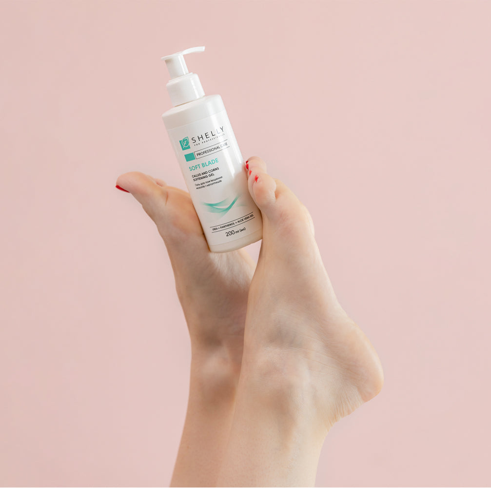 Gel-Keratolytic for the removal of corns and calluses "Soft Blade" Shelly.