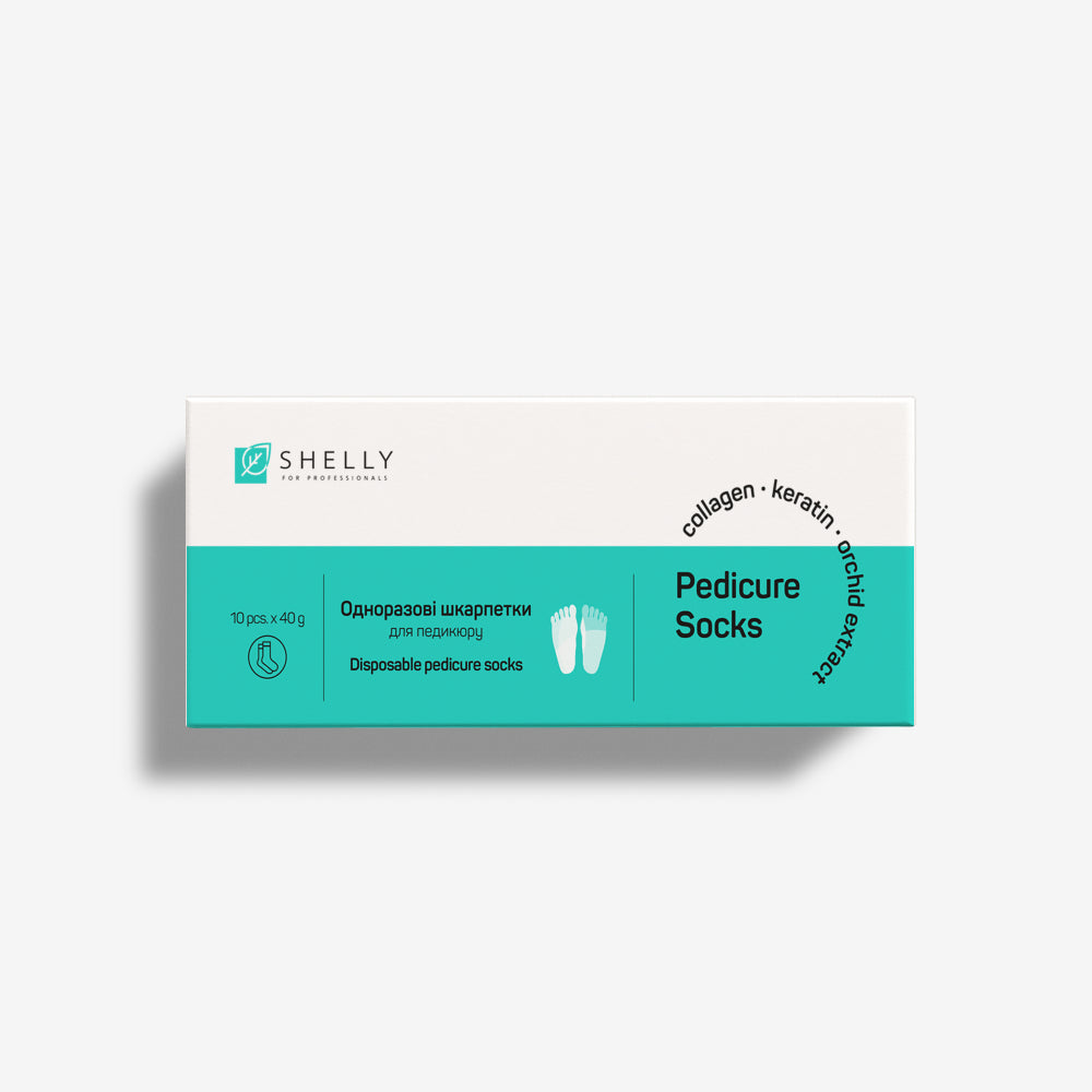 Set of Pedicure Socks Shelly, 10 Pieces