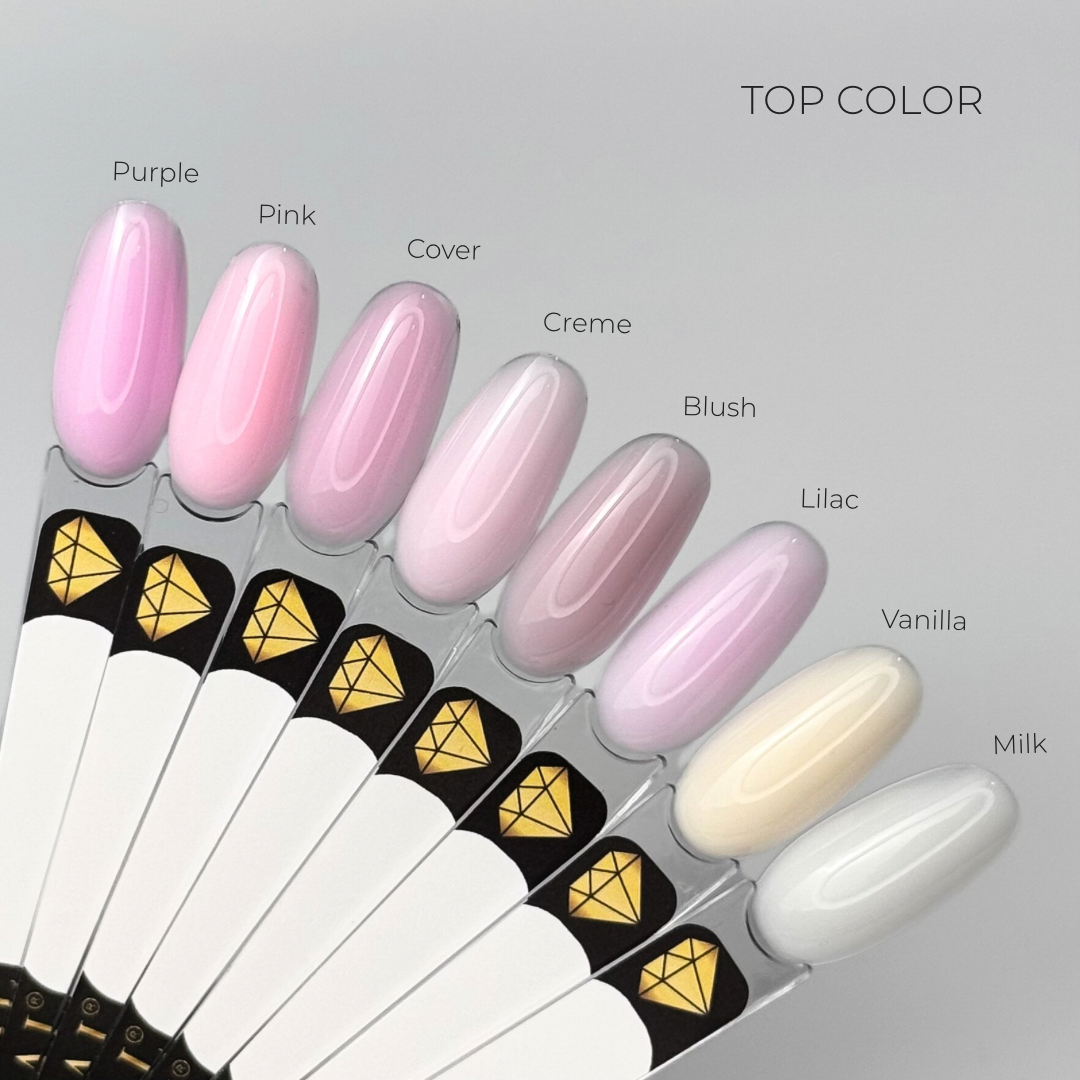 Top Purple Crystal Professional — kaschierender Hybrid-Top UV/LED HEMA- & TPO-frei