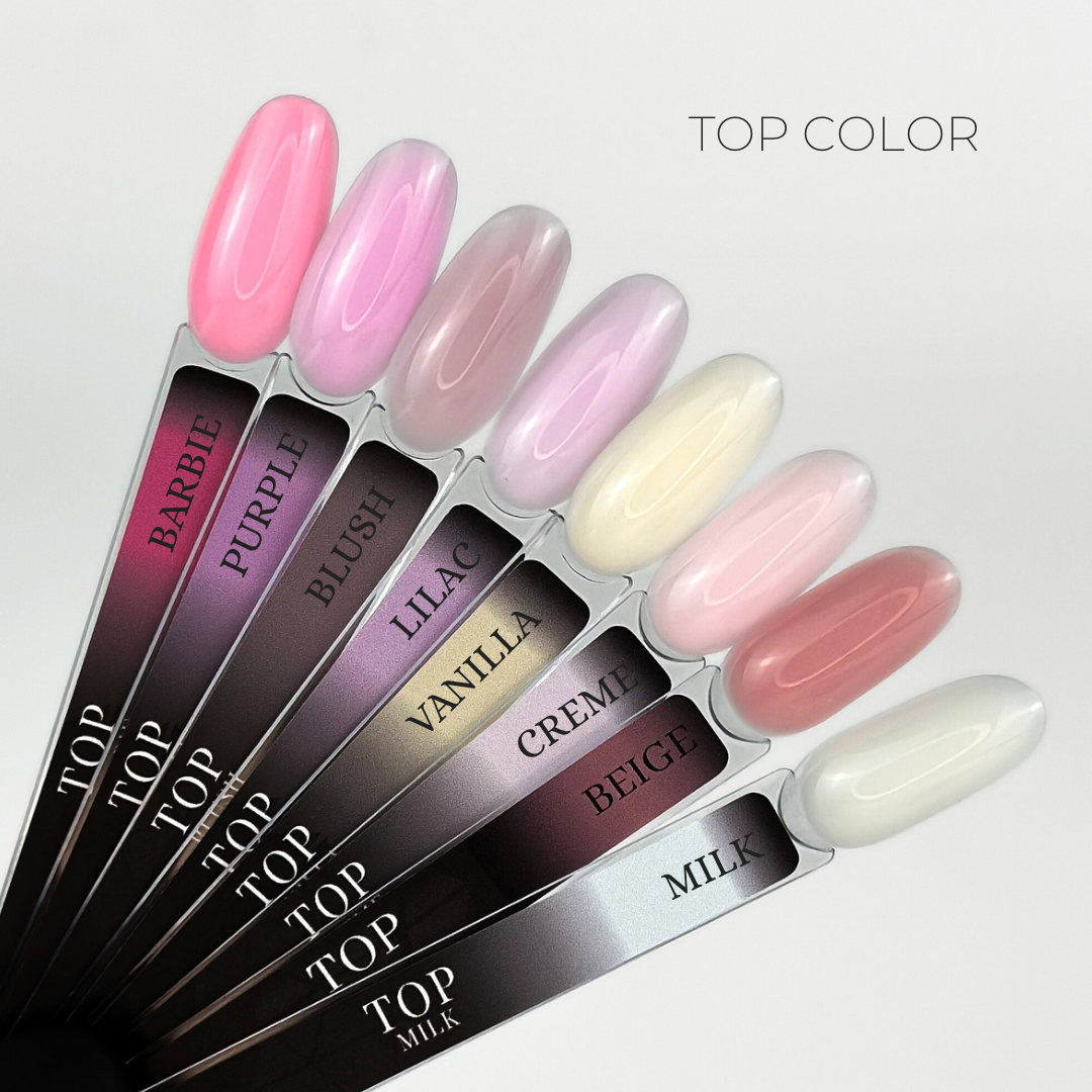 Top Milk Crystal Professional — kaschierender Hybrid-Top UV/LED HEMA- & TPO-frei