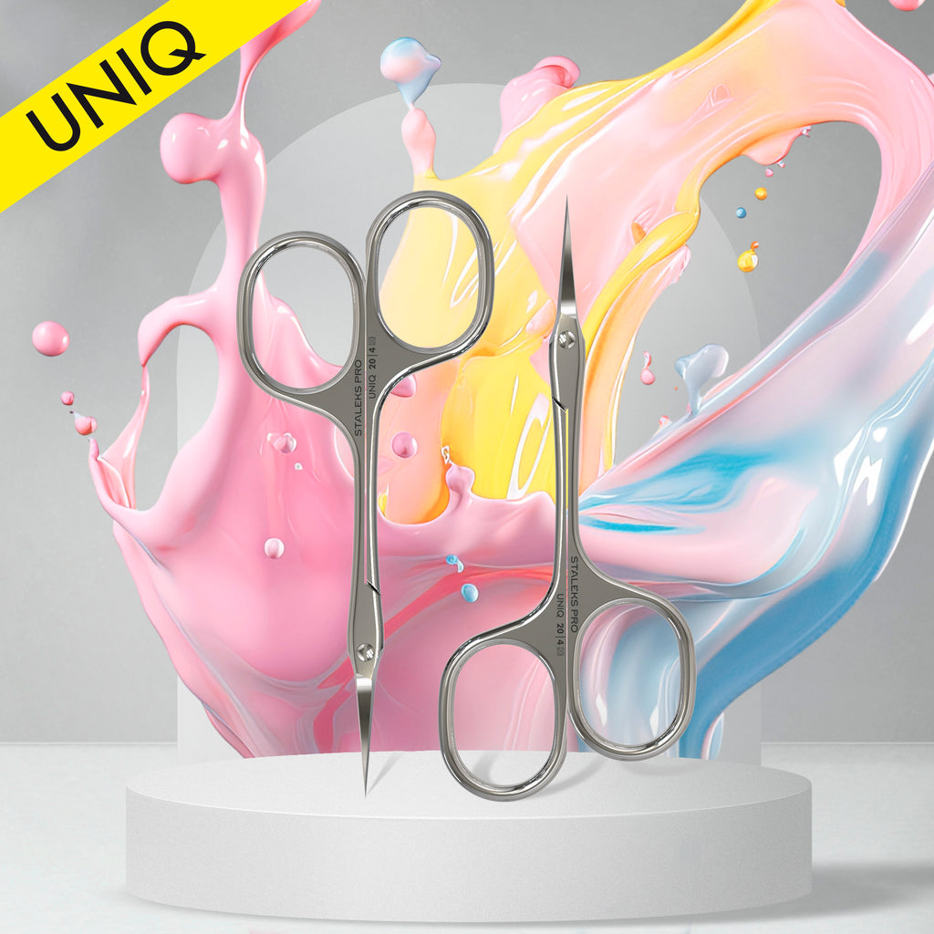 Professionelle Nagelhautschere "Asymmetric" UNIQ 20 TYPE 4
