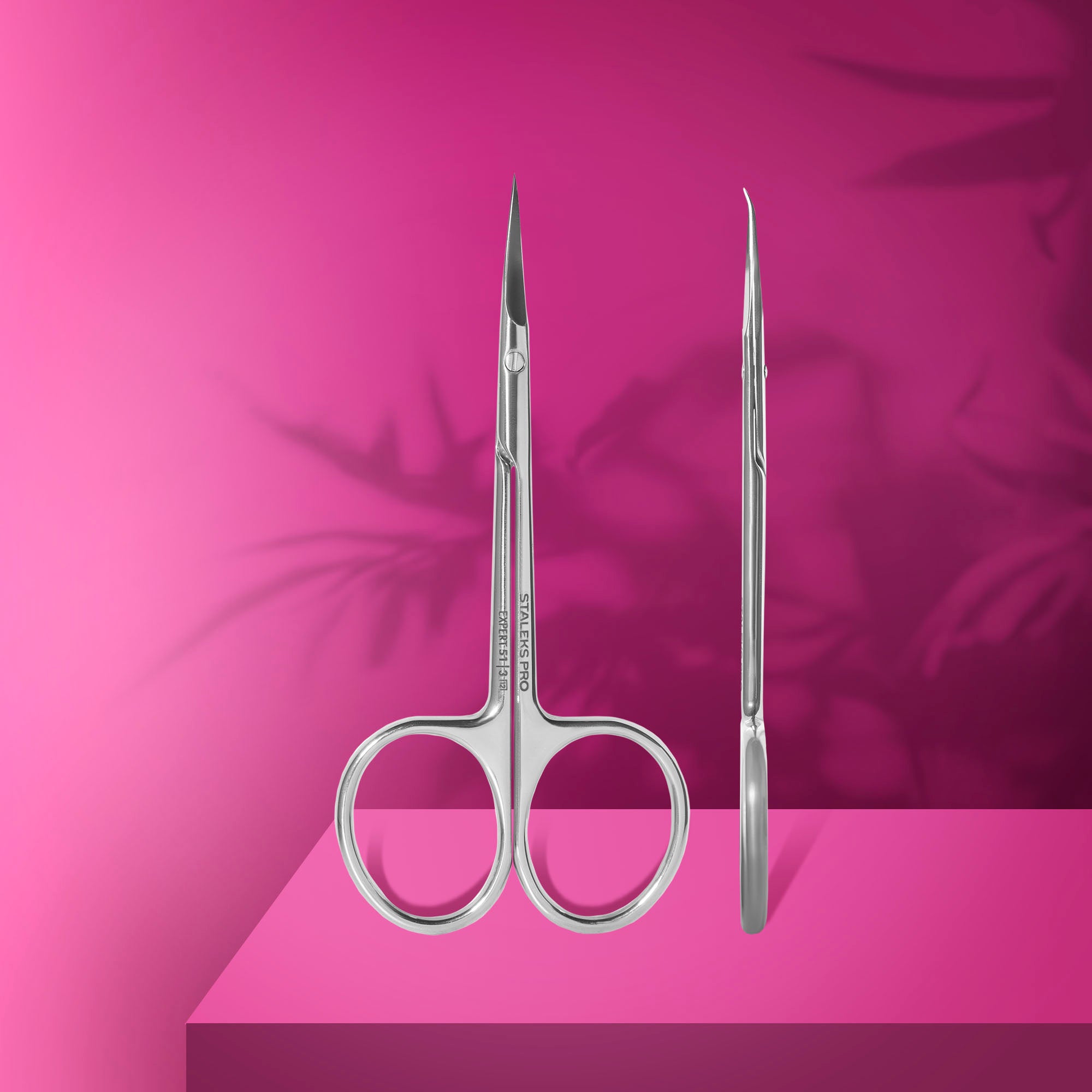 Professional Cuticle Scissors With Hook EXPERT 51 Type 3