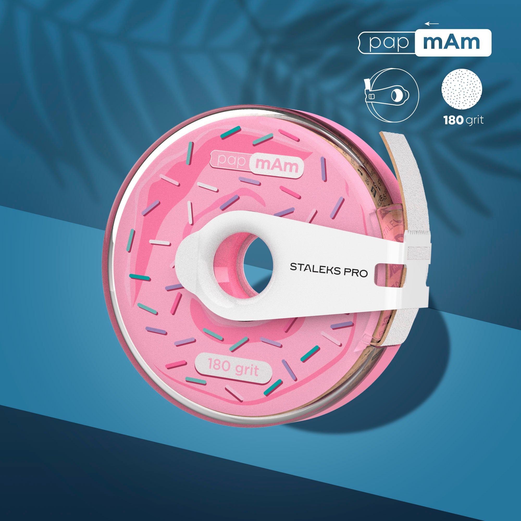 Bande abrasive jetable EXPERT en distributeur, grain 180