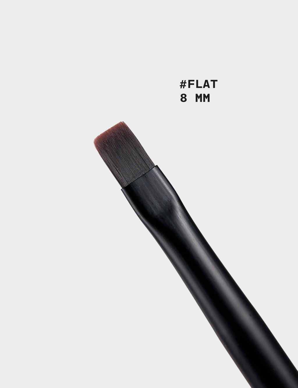 BIBLIOTEKA Brush #flat, 8 mm