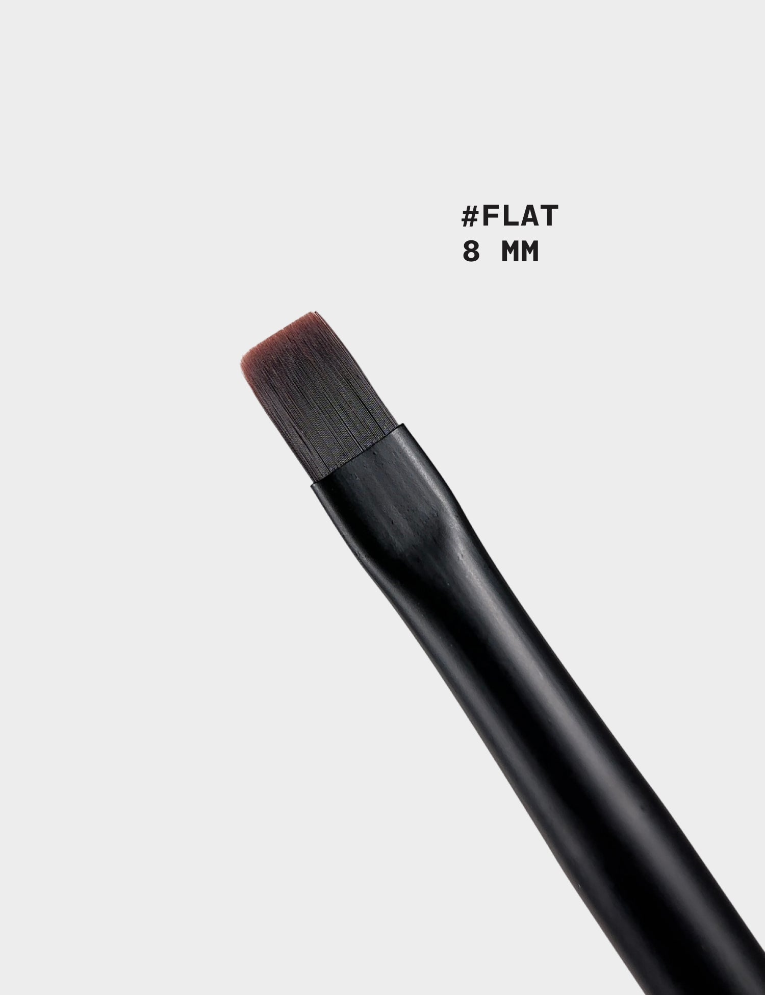 BIBLIOTEKA Brush #flat, 8 mm