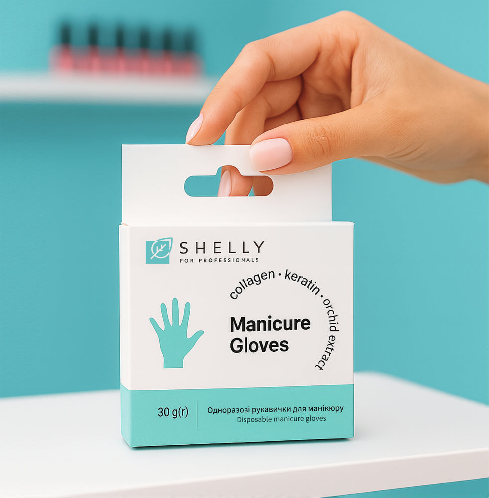 Disposable manicure gloves Shelly.