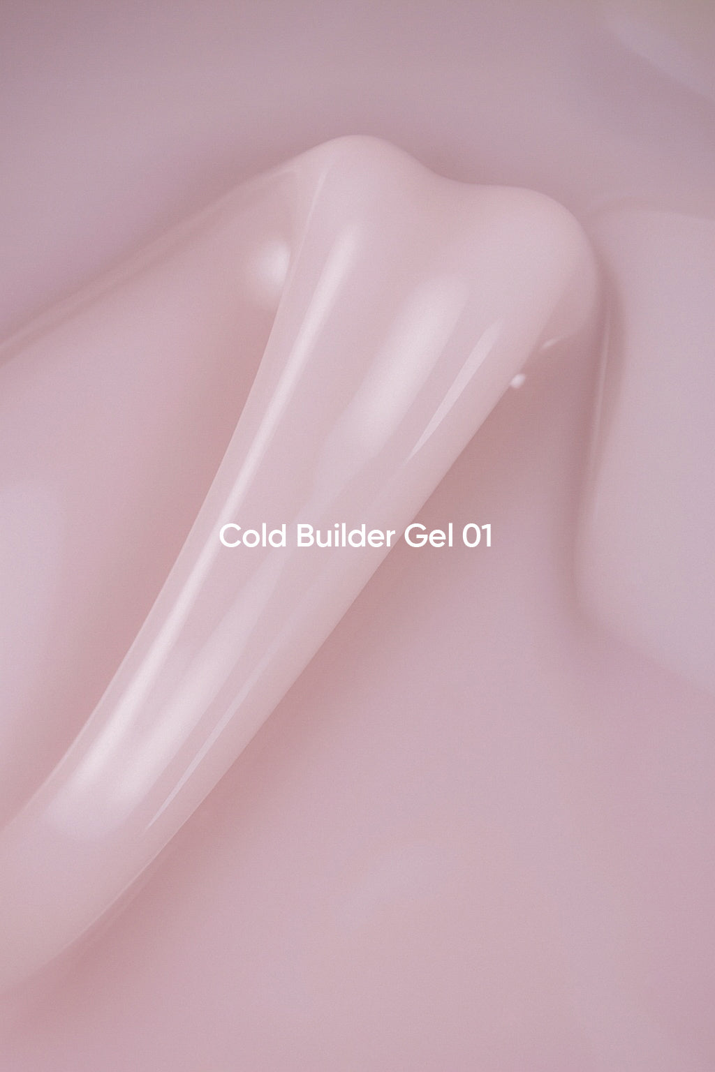 NAILSOFTHEDAY Cold Builder Gel 01 – milky pink builder gel for nail extension.