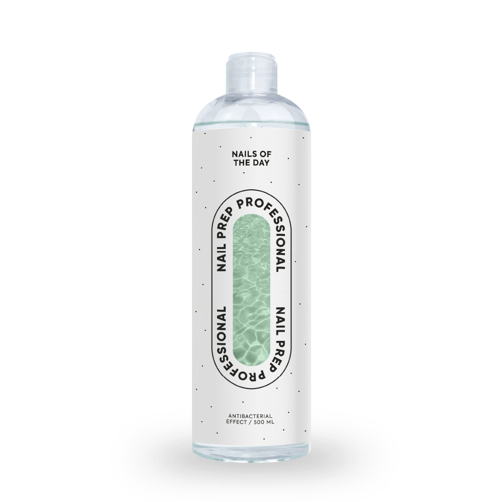 NAILSOFTHEDAY Nail Prep – professional nail degreaser and dehydrator with antibacterial and antifungal properties.