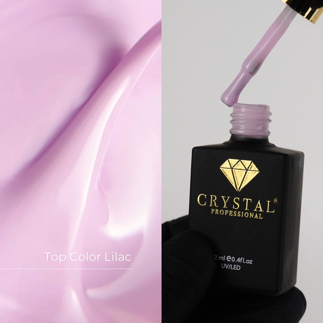 Top Lilac Crystal Professional — kaschierender Hybrid-Top UV/LED HEMA- & TPO-frei