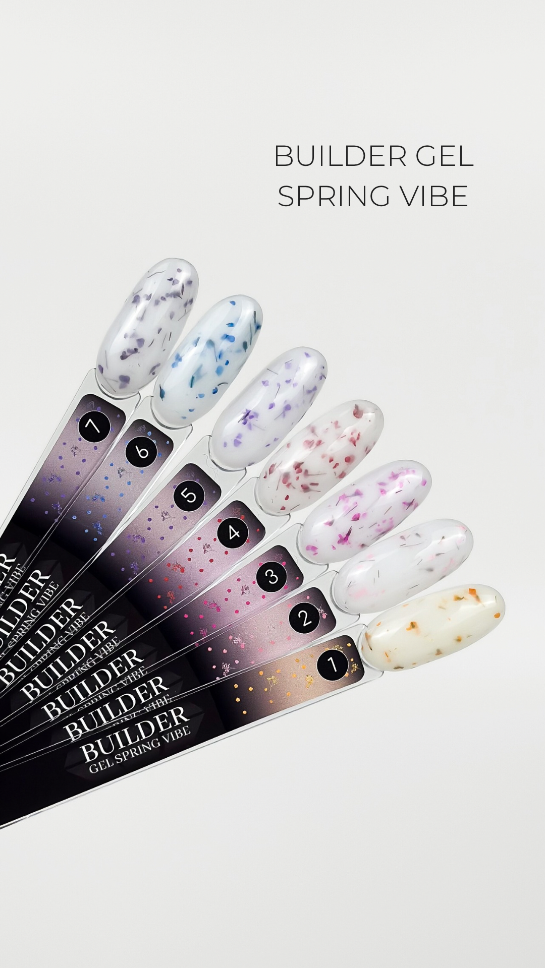 Builder Gel Spring Vibe №2 Crystal Professional HEMA & TPO FREE
