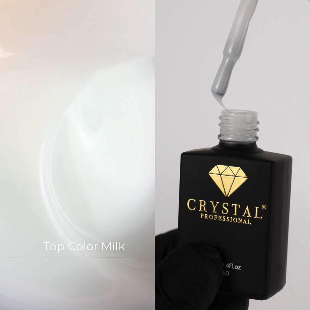 Top Milk Crystal Professional — Camouflaging Hybrid Top UV/LED HEMA- & TPO-free